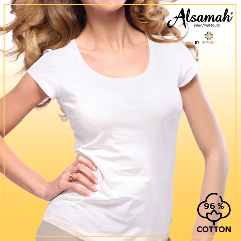 96% Cotton 4% Elastane Short Sleeves
